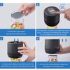 Electric Mason Jar Vacuum Sealer Kit with 10 Jar Lids