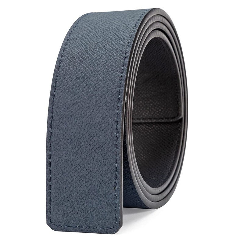 Vatee's Men Reversible Genuine Leather Replacement Belt without Buckle 40mm