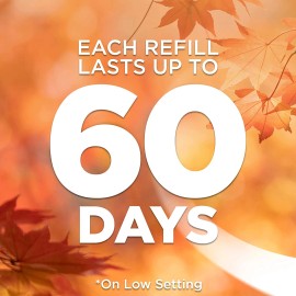 Air Wick Plug in Scented Oil Refill, 5 Ct, Brown Sugar and Vanilla, Air Freshene