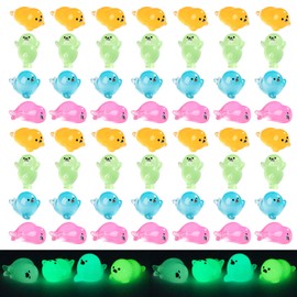 titihuirie 100 Pcs Mini Seals Miniature Seal Figurines Tiny Seal Resin Seal for DIY Fairy Garden Miniature Moss Landscape