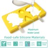 Kids Cartoon Popsicle Molds - 4 Pack, 10-Cavity Food-Grade Silicone