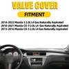 MILIPARTS Aluminum Engine Valve Cover Compatible with 2013-2022 Mazda 3