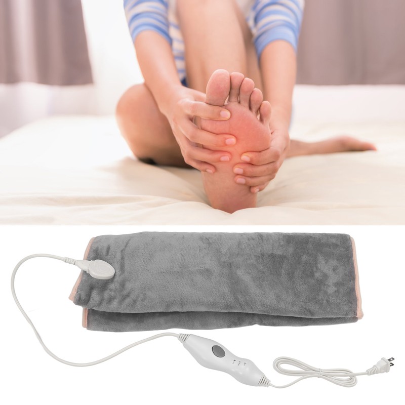 Electric Foot Warmer Fast Heating Washable Adjustable Feet Heated Warmer