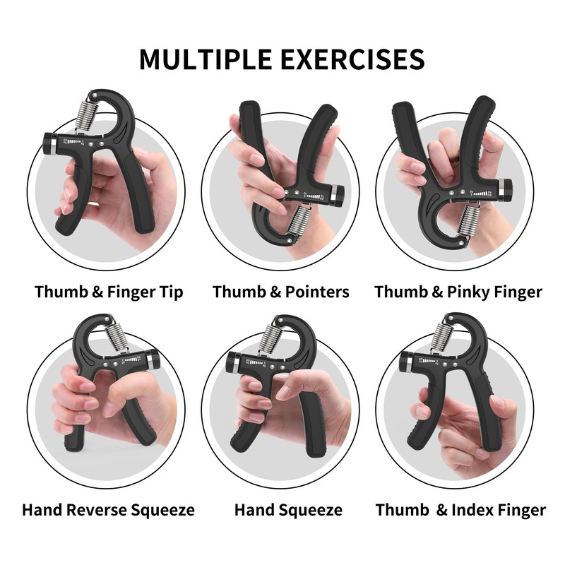 PROIRON Hand Grips Strengthener, Adjustable Grip Strength Trainer, Hand Exerciser