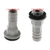 DGZZI Drain Straight Connector 2PCS 3/5 Inch 15mm AC Drain