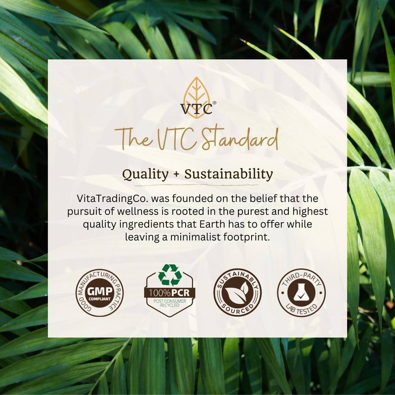 VTC VitaTradingCo. C8 MCT Oil Capsules | Naturally Derived Caprylic