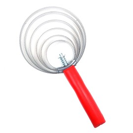 Namvo Horse Sweat Scraper, Stainless Steel Anti-Itching Brush, Horse Hair Removal Cleaning Ring Tool, Horse Grooming Desheater, Handheld Horse Hair Removal Comb (29 x 19 x 5 cm)