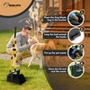 Dog Pooper Scooper with Bag Attachment - Metal Pooper Scooper