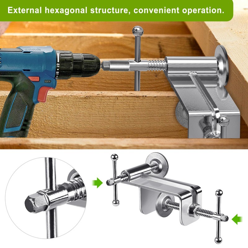 Insaga Enhanced Deck Board Straightening Tool, Portable Lever Deck Board