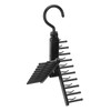 2PCS Closet Necktie Rack Tie Storage Display Hanger with 360