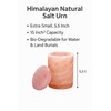 Himalayan Salt Urn for Ashes – Extra Small, Classic Cylinder