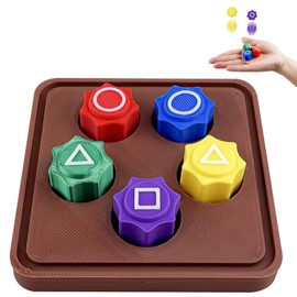 Comzantor Gonggi Spiel, Squid Game Würfel, Koreanische Spiele, Traditionelles Koreanisches Spielspiel, Koreanische Spiele Gonggi, Gonggi Koreanisches Spiel für Kinder, Erwachsene, Familienaktivität