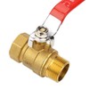 Ball Valve, 3/4"BSP DN20 Brass Pipe Ball Valve Male and