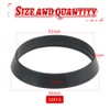 TOVOT 20PCS Waste Pipe Sealing Washers 32MM Rubber Sealing Rings