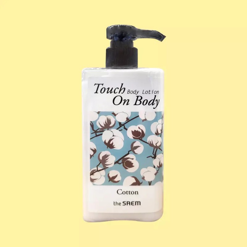 The Saem 더샘 터치 온 바디 코튼 바디로션 300ml(26.09.09까지) 1개