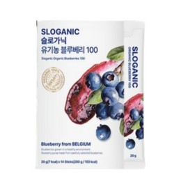 Mayjun Nutri Sloganic Organic Blueberry 100 3 boxes / 메이준뉴트리 슬로가닉 유기농 블루베리 100 3박스