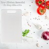 BlissMart White Chopping Board for Kitchen Multipurpose for Cutting Anti-Slip