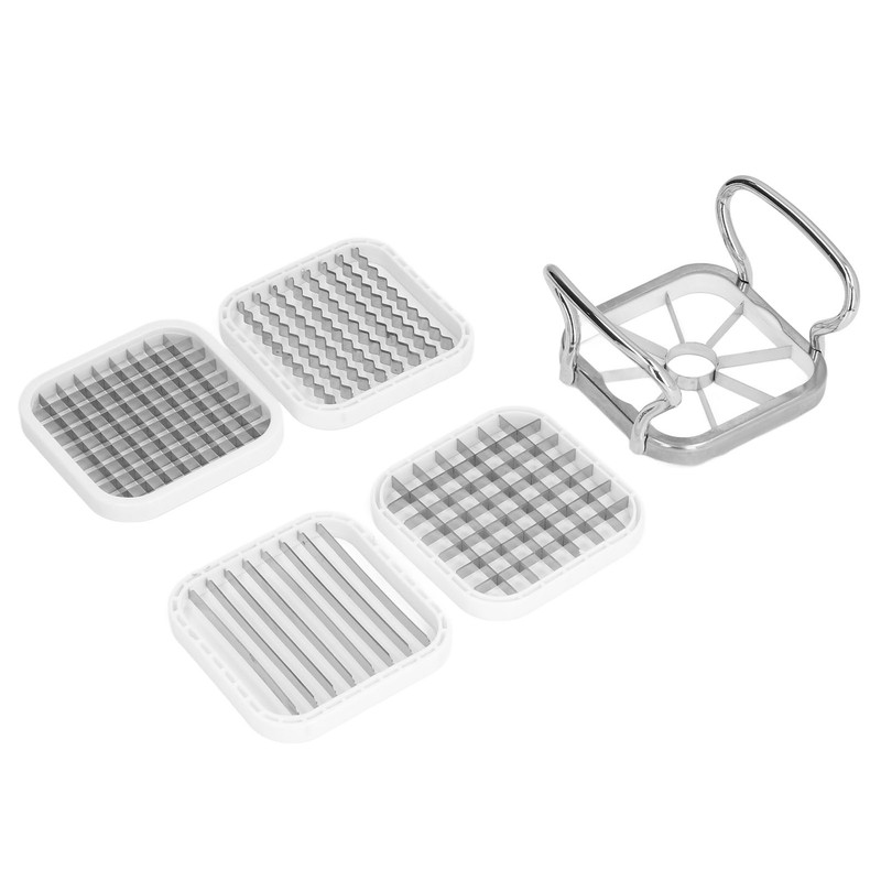 5 in 1 Multifunctional Apple Corer Cutter Stainless Steel Fruit