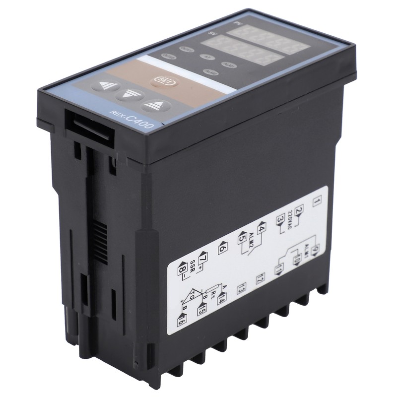 BERM Digital Display Temperature Meter High Accuracy Thermometer REX-C400FK02-V x