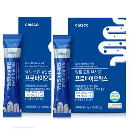 치스코 락토 모유유산균 프로바이오틱스 2gx30포 30억CFU 프락토올리고당 L프롤린, 60g, 1개 Chisco Lactobacillus Breast Milk Probiotics 2gx30 packs 3 billion CFU Fructooligosaccharides L-Proline, 60g, 1 pack