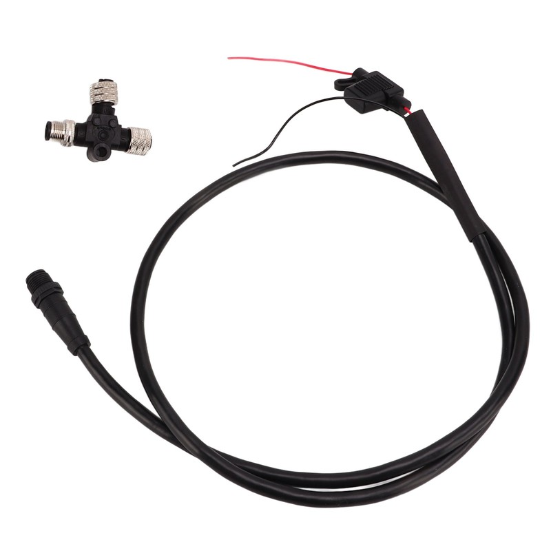 Backbone Cable with Tee Connector 3A Fuse 5Pin M12 Thread