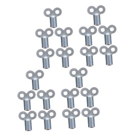 ABOOFAN 20pcs Durable Radiator Bleed Valve Keys Square Socket Plumbing Wrench for Heater Maintenance Corrosion Resistant Keys for Multiple Radiators and Repairs