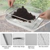 2 Pcs Large Soil Sifters, Stainless Steel Soil Strainers for
