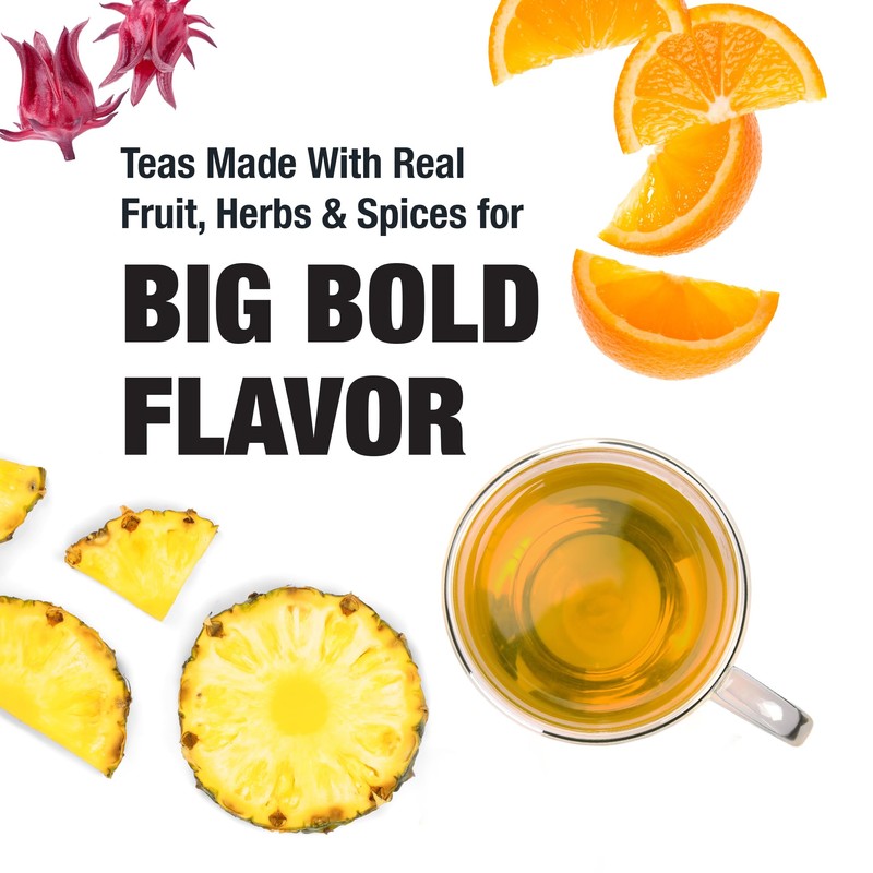 Tiesta Tea Maui Mango, Loose Leaf, Mango Pineapple Herbal Tea,