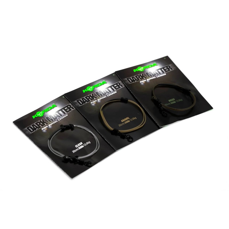 Korda Safe Zone Silt Leader Ring Swivel 1m/30lb/13.6kg fishing