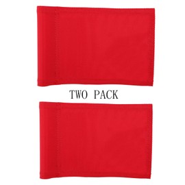 diliclever Golf Flag,Practice Green Golf Flags,400D Nylon Golf Putting Green Flag,Indoor Outdoor Backyard Golf Pin Flags,6 x 8 (Red)