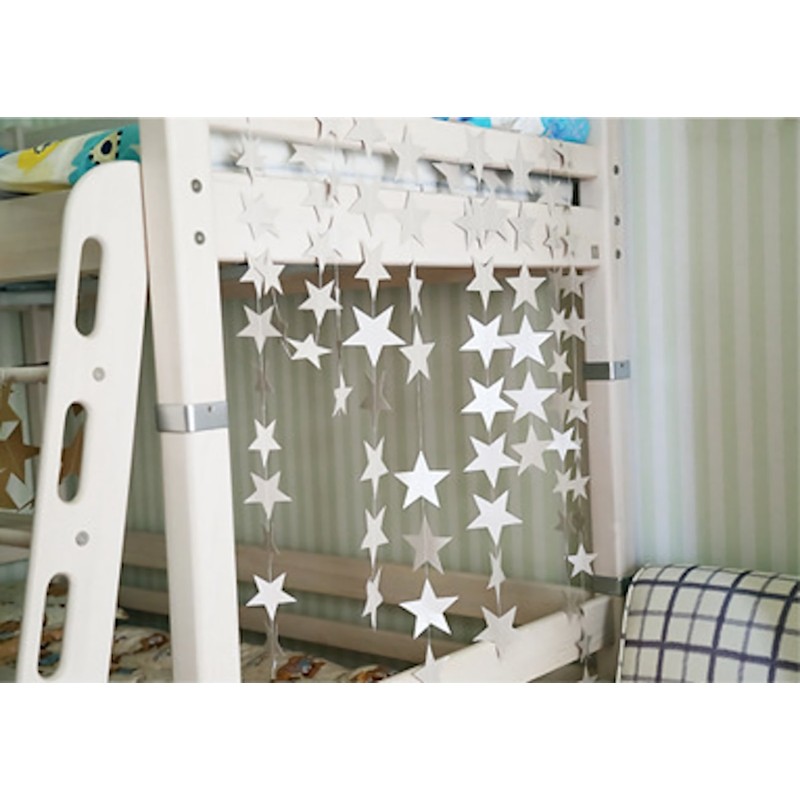 Happy Spring Party Decoration, Star, 16.8 ft (4 m), 1