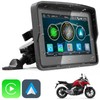 YCV Motorcycle Carplay Screen, Wireless CarPlay & Android Auto for
