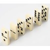 Domino Set for Adults, Double Nine Dominoes Set with Wooden