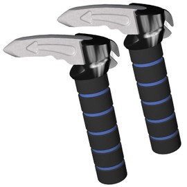 EVEME 2 Pack Car Door Handle for Elderly Car Handle Assist,Handle for Car Door for Elderly,Car Handle for Elderly,Support Handle Multifunction Handle Car Door Latch Handle (2Pack-Blue)