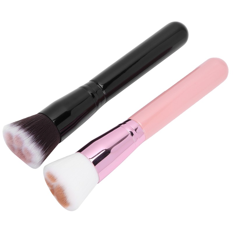 2pcs Makeup Brush Soft Hair Foundation Contour Powder Cat Claw