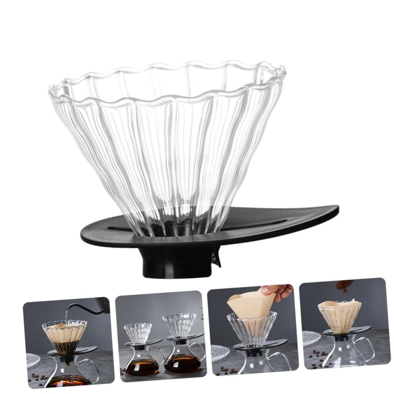 NOLITOY Compact Coffee Dripper Funnel Elegant and Lightweight Coffee Supply
