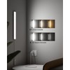 ASOKO Under Desk Light, 16Inch Dimmable LED Under Cabinet Lighting,