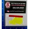 Lure Yellow Round Plastic Beads - Made in USA -