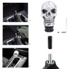 Skull Gear Shift Head Resin Shifter Knob Car Transmission Shifting