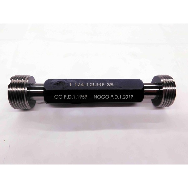 New 1 1/4 12 UNF 3B Thread Plug GAGE 1.25