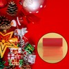 Euvoym 3 Rolls Christmas Tulle Fabric Spool Roll Red Green