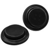HUIQIAODS LED Headlight Dust Cover Cap 80mm Rubber Seal Waterproof