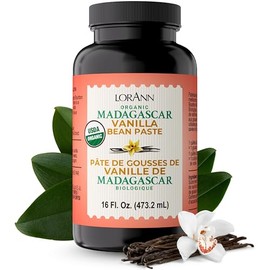 LorAnn Oils Pasta de vainilla natural Madagascar 16 onzas