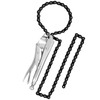 MAXPOWER Locking Chain Clamp, 9-Inch Locking Chain Pliers with 47.2”