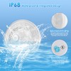 QOLNBY Floating Pool Lights, Rechargeable Pool Lights with 6 Dynamic