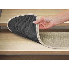 House, Home and More Set of 15 Skid-Resistant Carpet Stair Treads - Ivory Cream - 8 Inches X 27 Inches