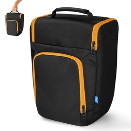 Xxerciz Storage Bag for Paddle Board Pump The SHARK/The Dolphin SUP Pump, Portable Air Pump Bag Travel Carry Bag with Extra Paddle Board Accessories Pocket (Only Bag)