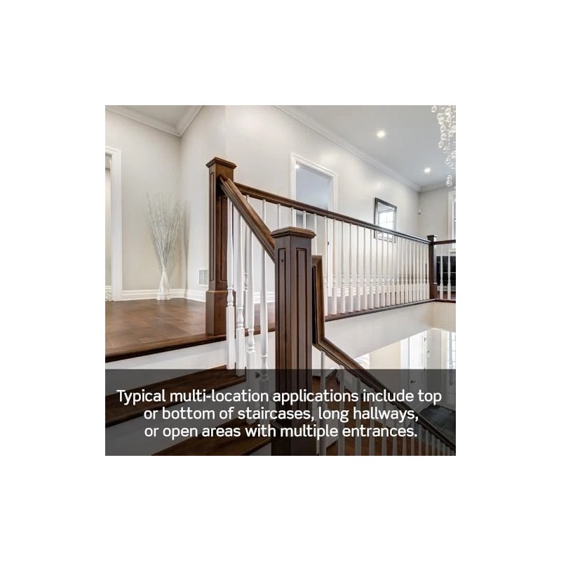 Leviton Decora Smart Wired Switch Companion Multiway Light Control White