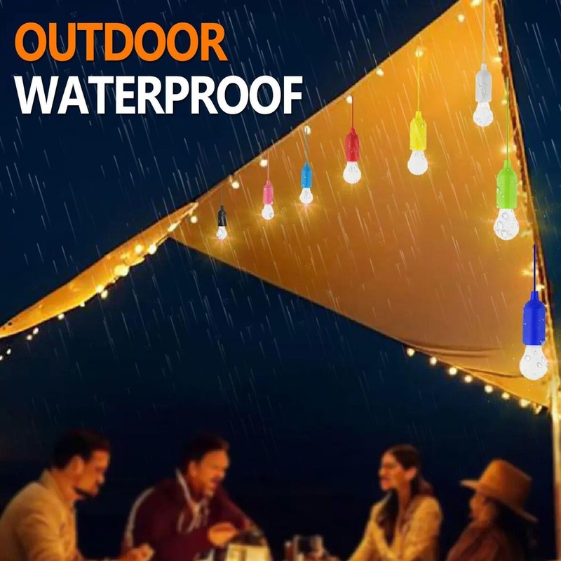 MODOAO Lamping LED Lamp, Pull Light Led Camping Lantern,Hanging Tent