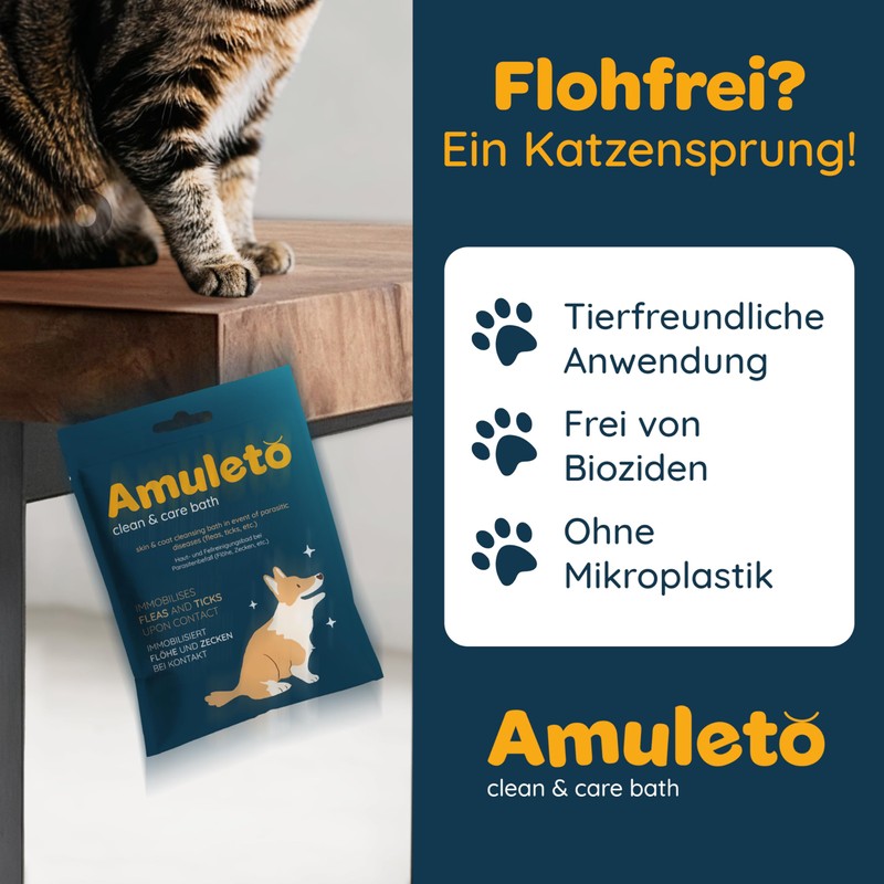 Amuleto Clean & Care Bath Set of 2 - Tick